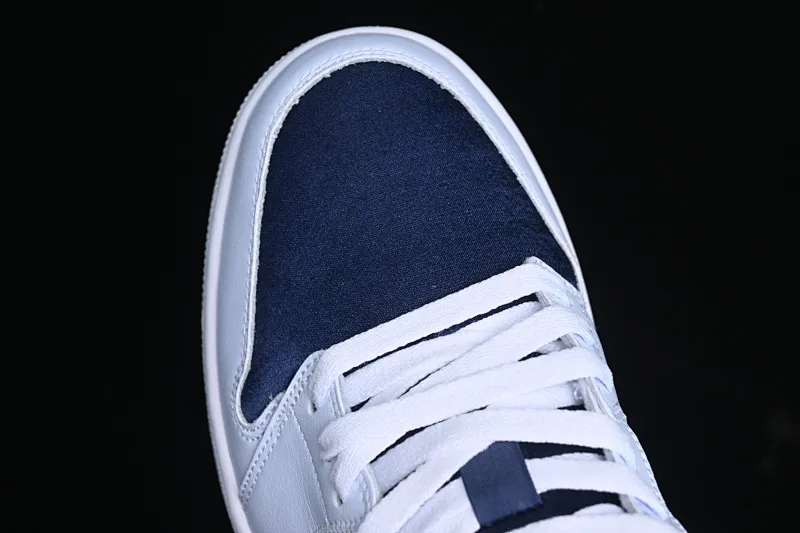 All categories Air Jordan Jordan series basketball shoes Air Jordan 1 Low Air Jordan 1 Low AJ1 Joe 1 silk navy blue low-top cultural casual sneakers FZ8778-044